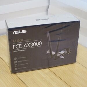 ASUS PCE-AX3000 BT & Dual-Band Wi-Fi 6 (802.11ax) PCI-E Adapter